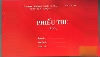 Download Mẫu phiếu thu chuyên nghiệp mới nhất 2020